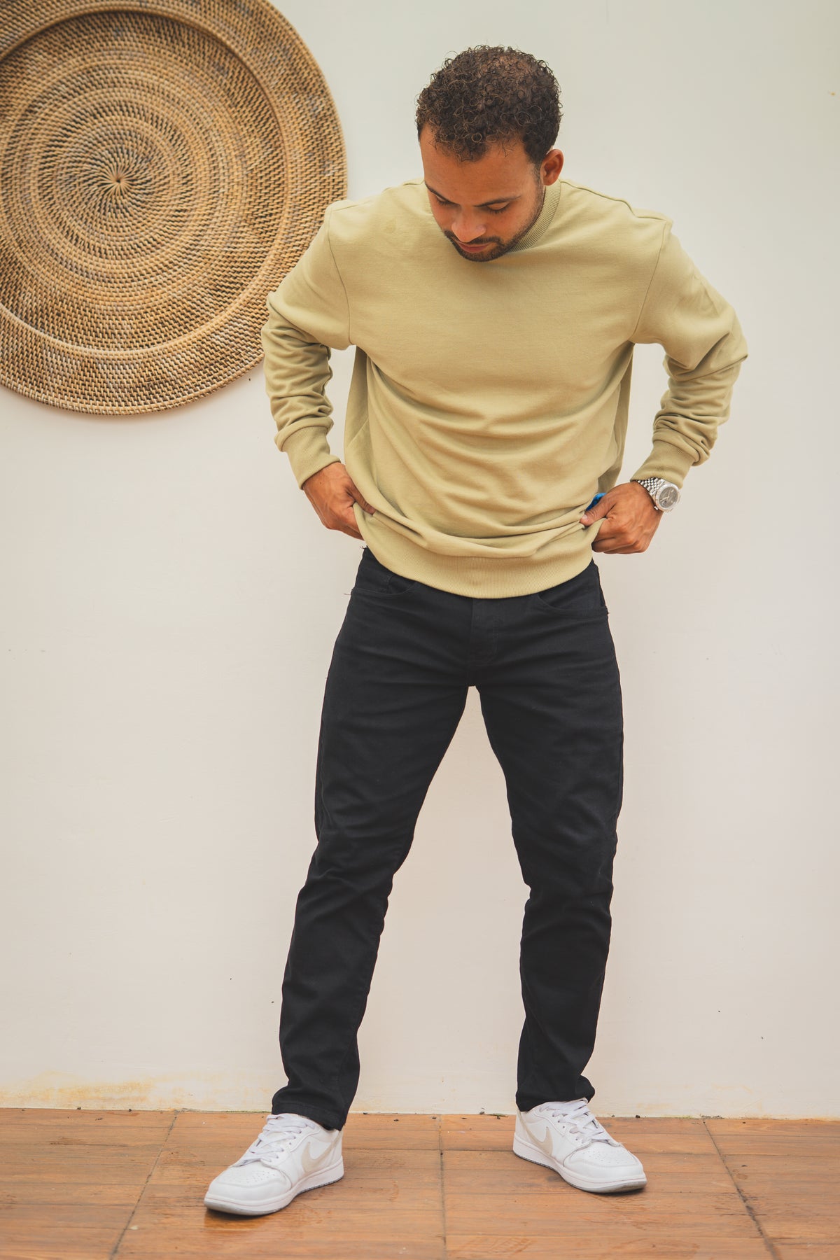 Core Extra Stretch Jeans | Men's Black Jeans | Under 5'10