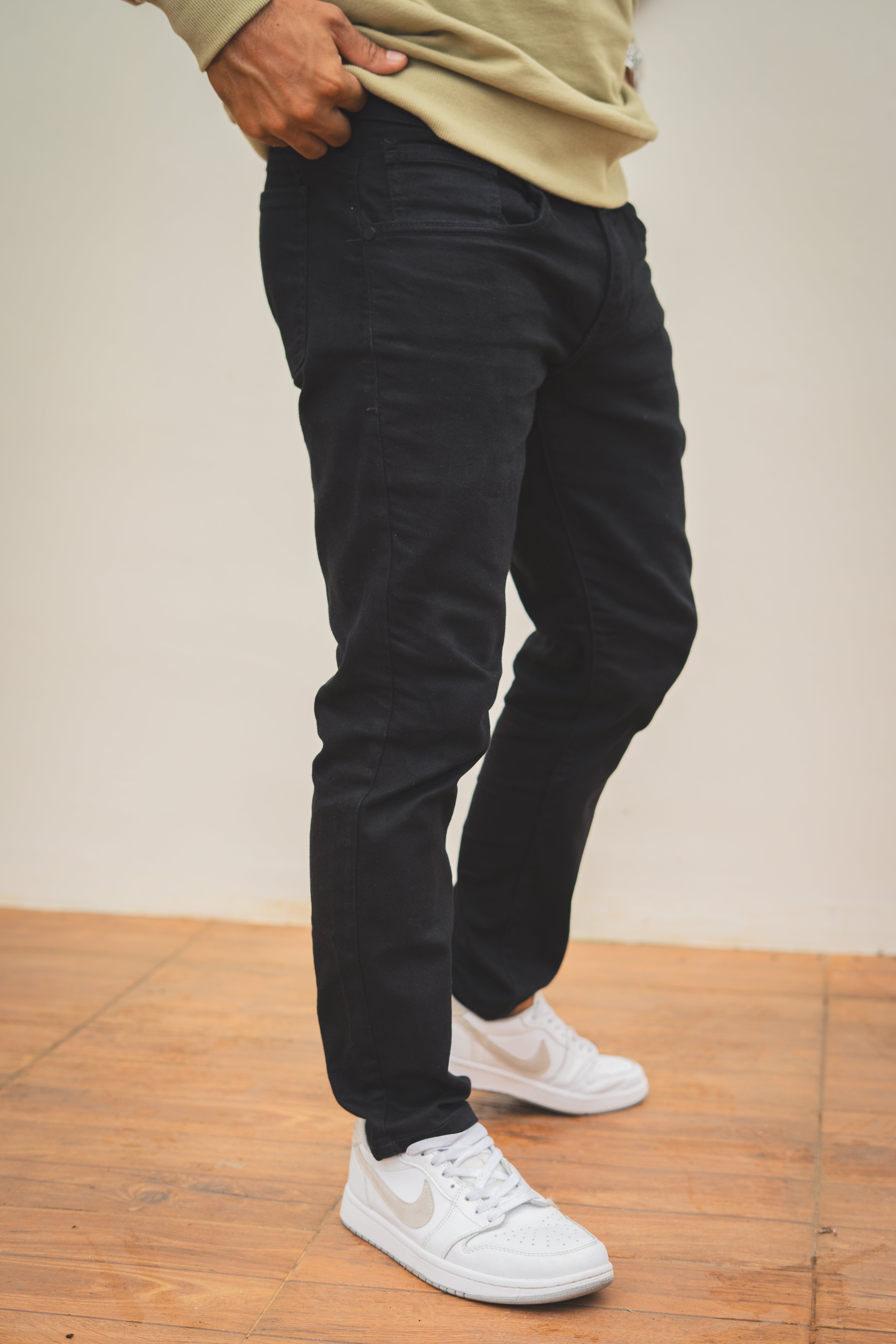 Core Extra Stretch Jeans Black