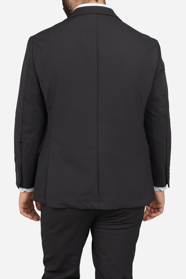 Stretch Performance Suit Jacket | Black | Short Men's Suits 44 - For Short Men and Guys under 5' 10" Stretch Performance Suit Jacket | Black | Short Men's Suits 44 - For Short Men and Guys under 5' 10"