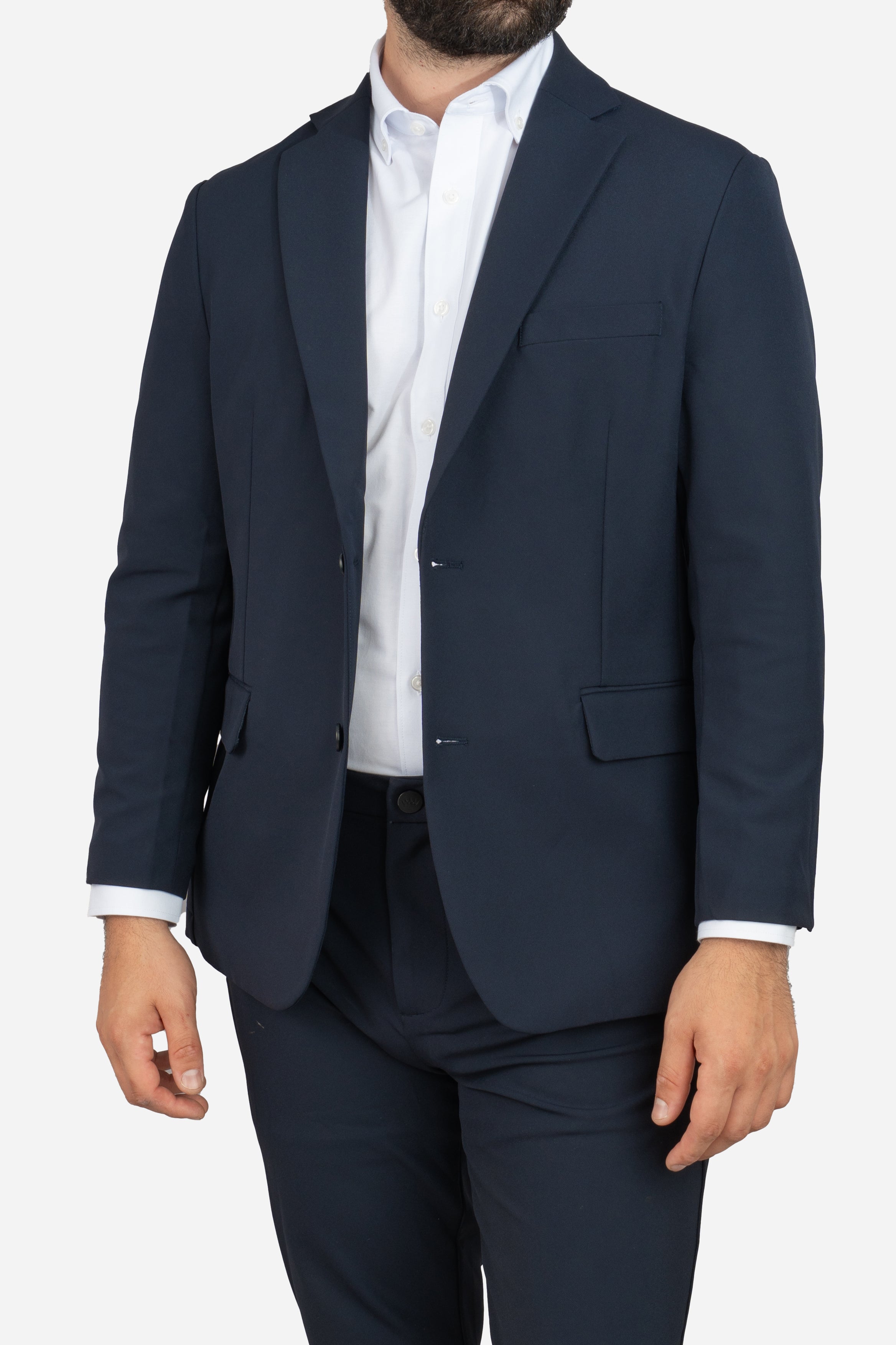 Super Stretch Suit Jacket Navy