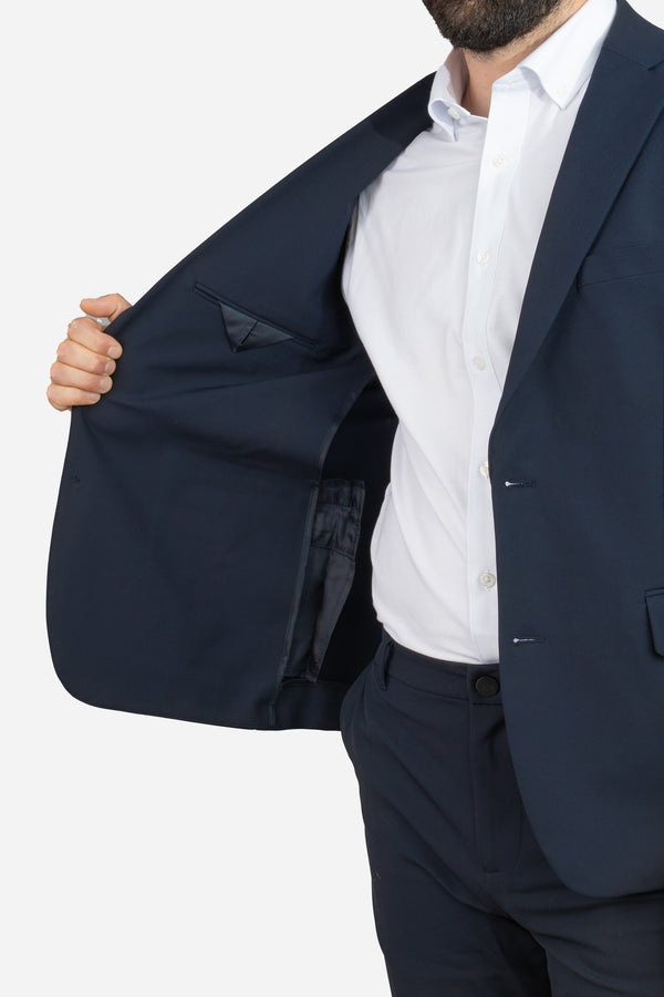 Super Stretch Suit Jacket Navy