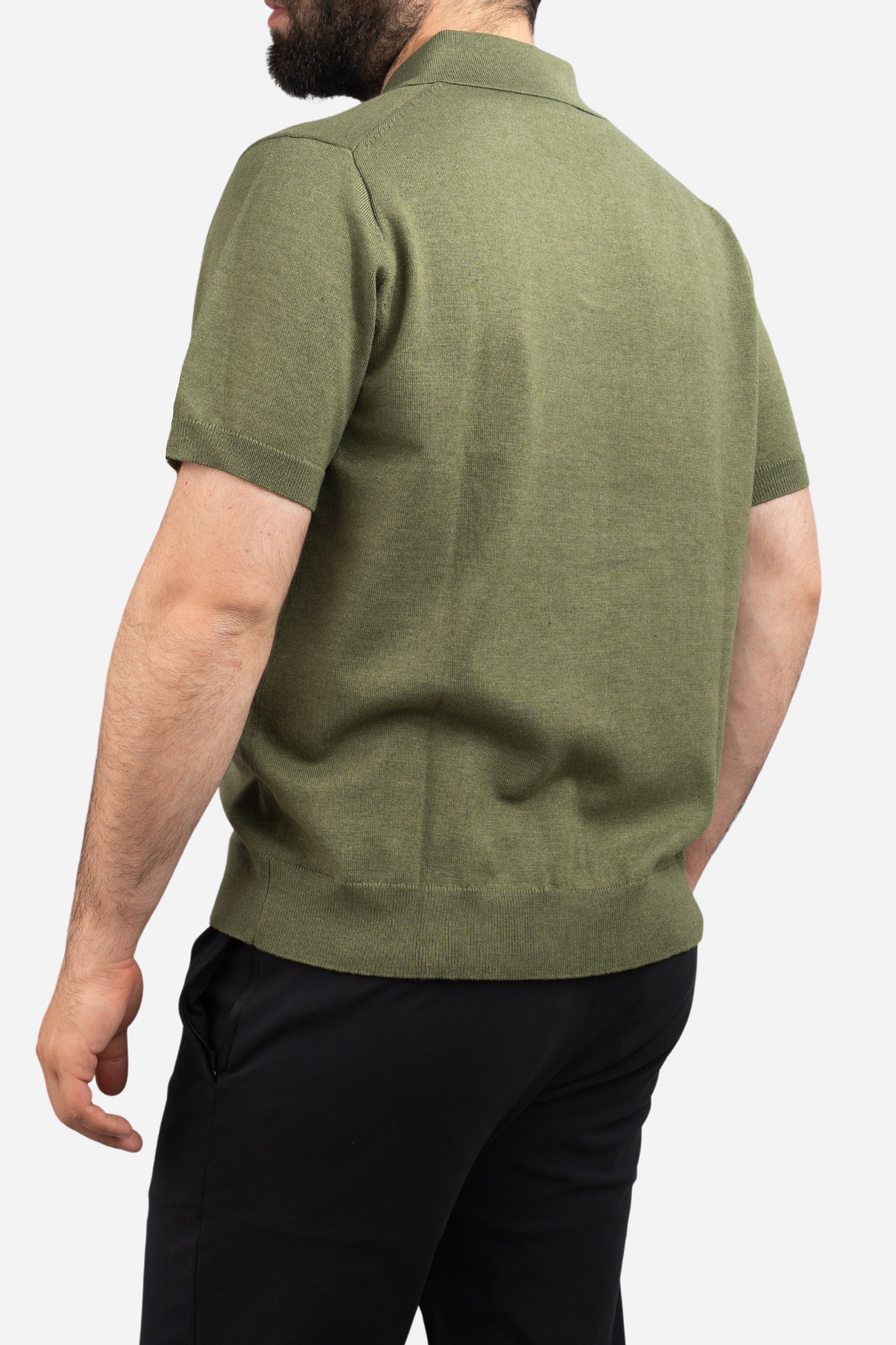 Sweater Polo Kelp