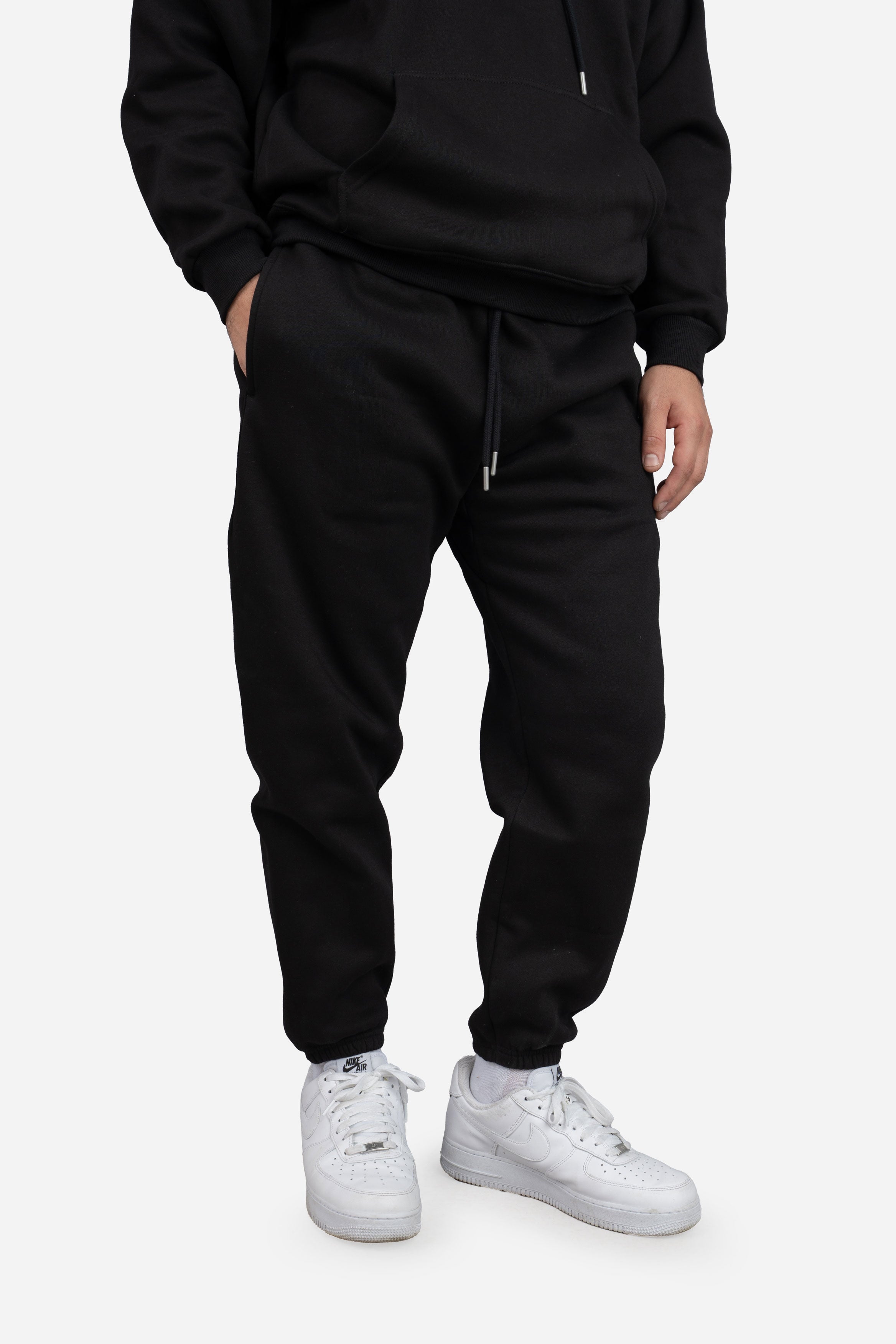 Core Sweatpants Black - Sweatpants for Shorter Men | Under 510
