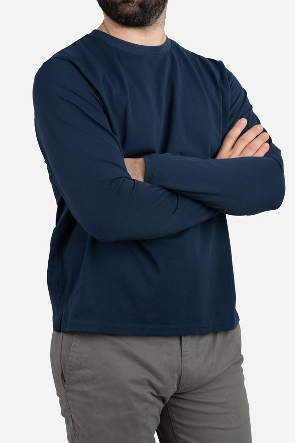 Long Sleeve Core T-Shirt Navy