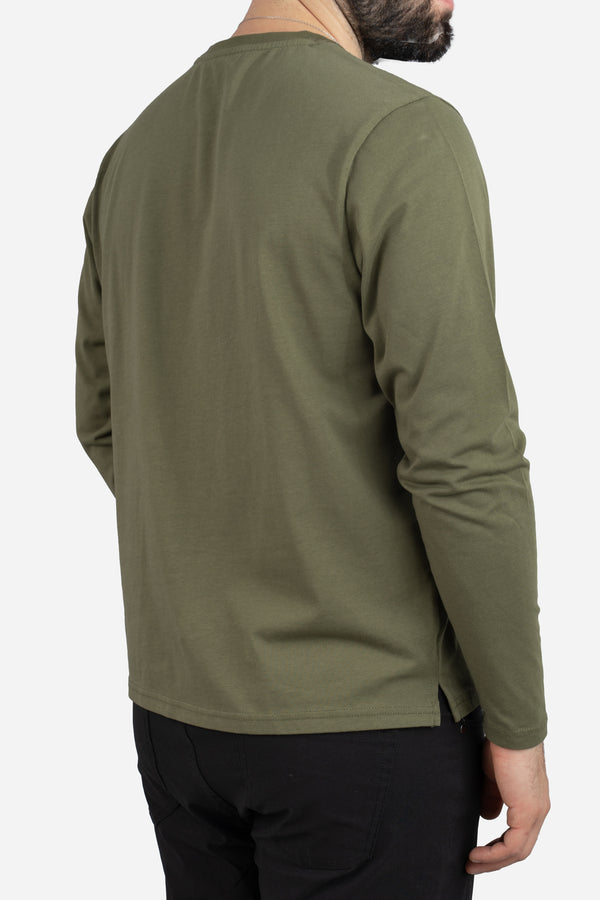 Long Sleeve Core T-Shirt Olive