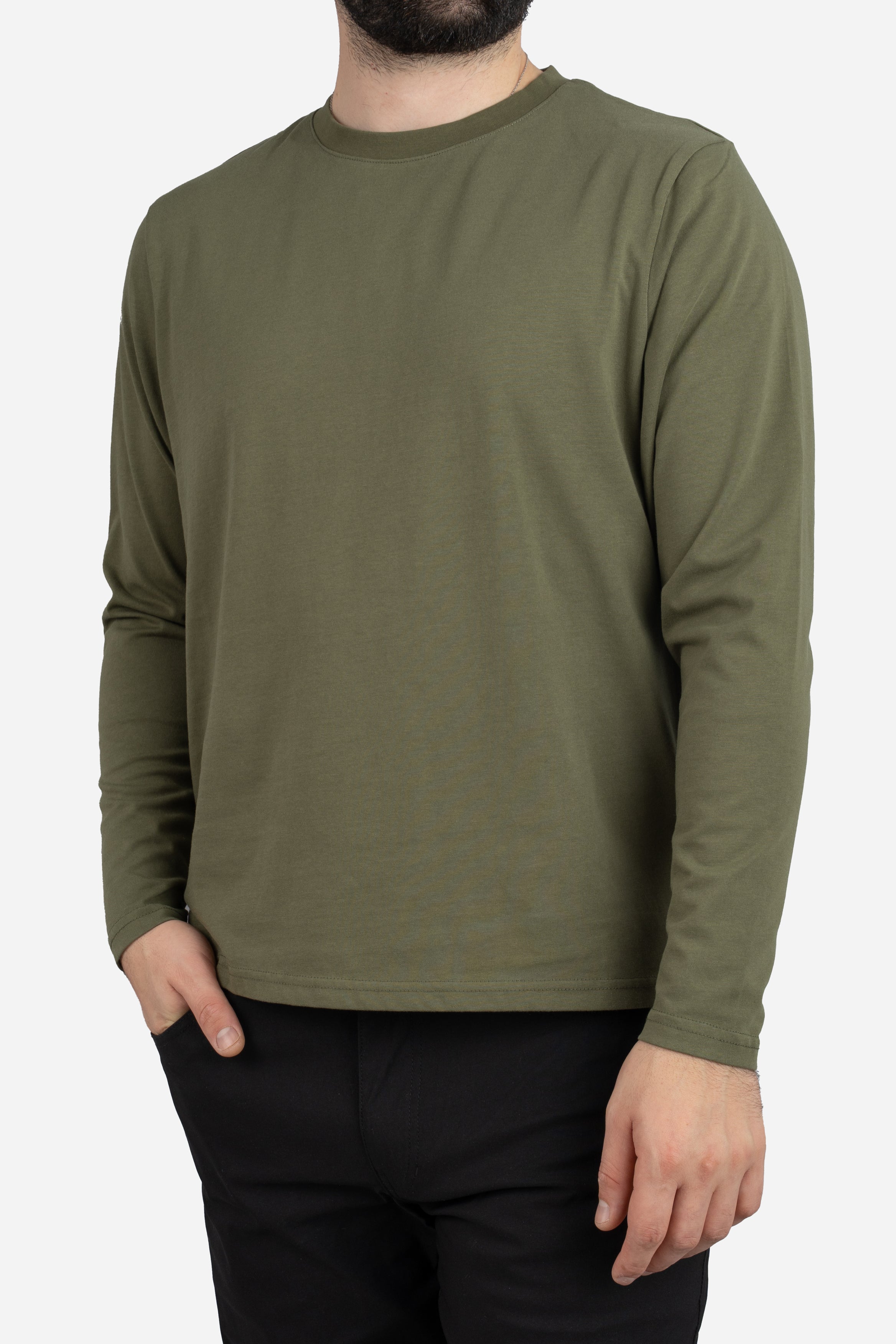 Long Sleeve Core T-Shirt Olive