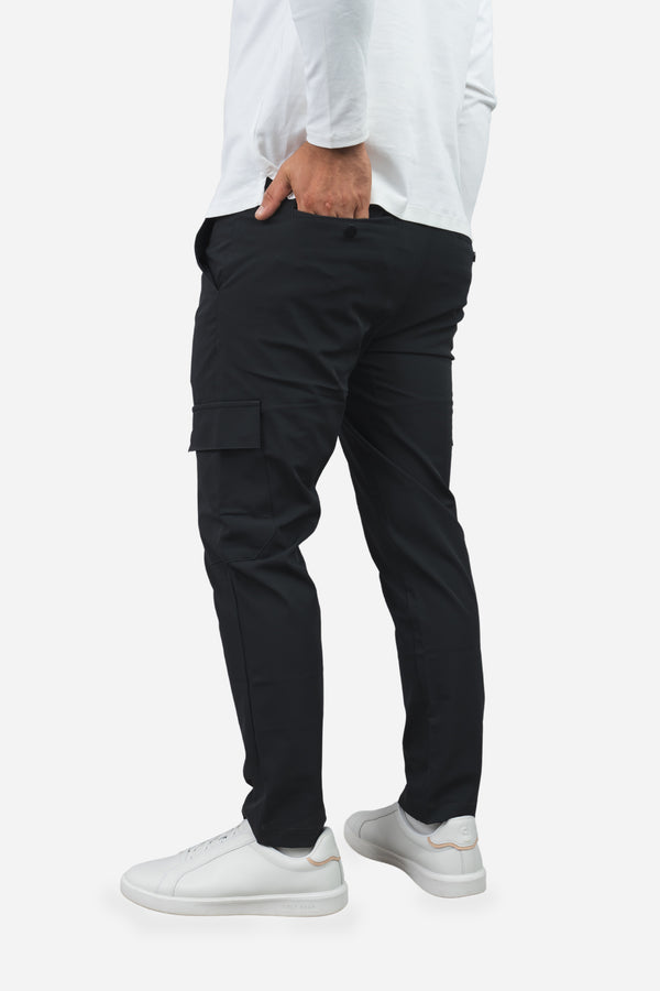 Tech Cargo Pants Black