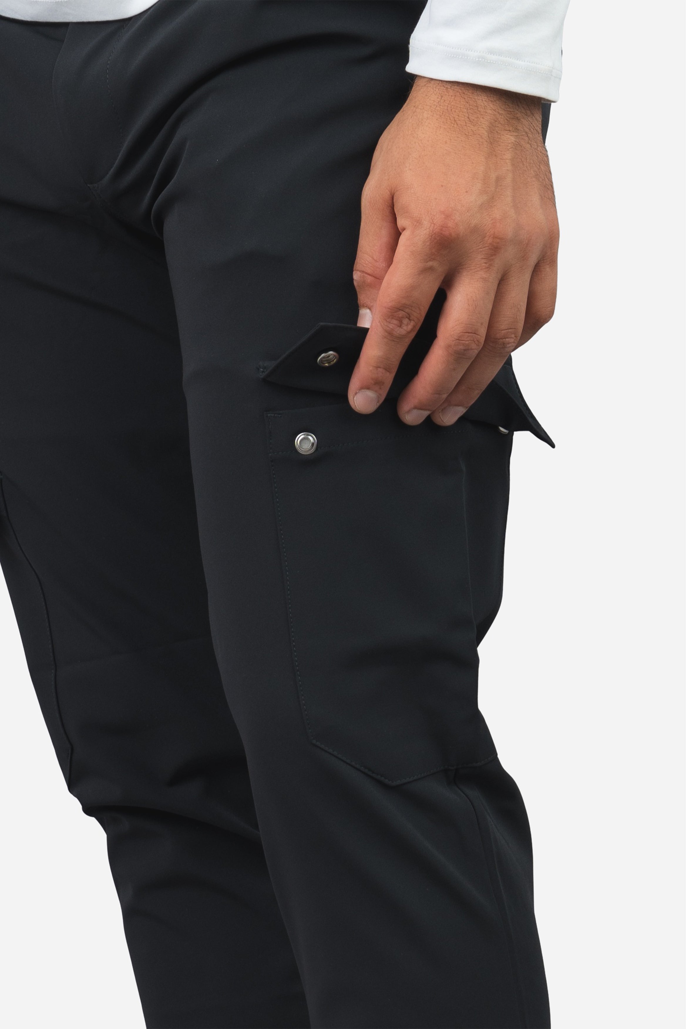 Tech Cargo Pants Black