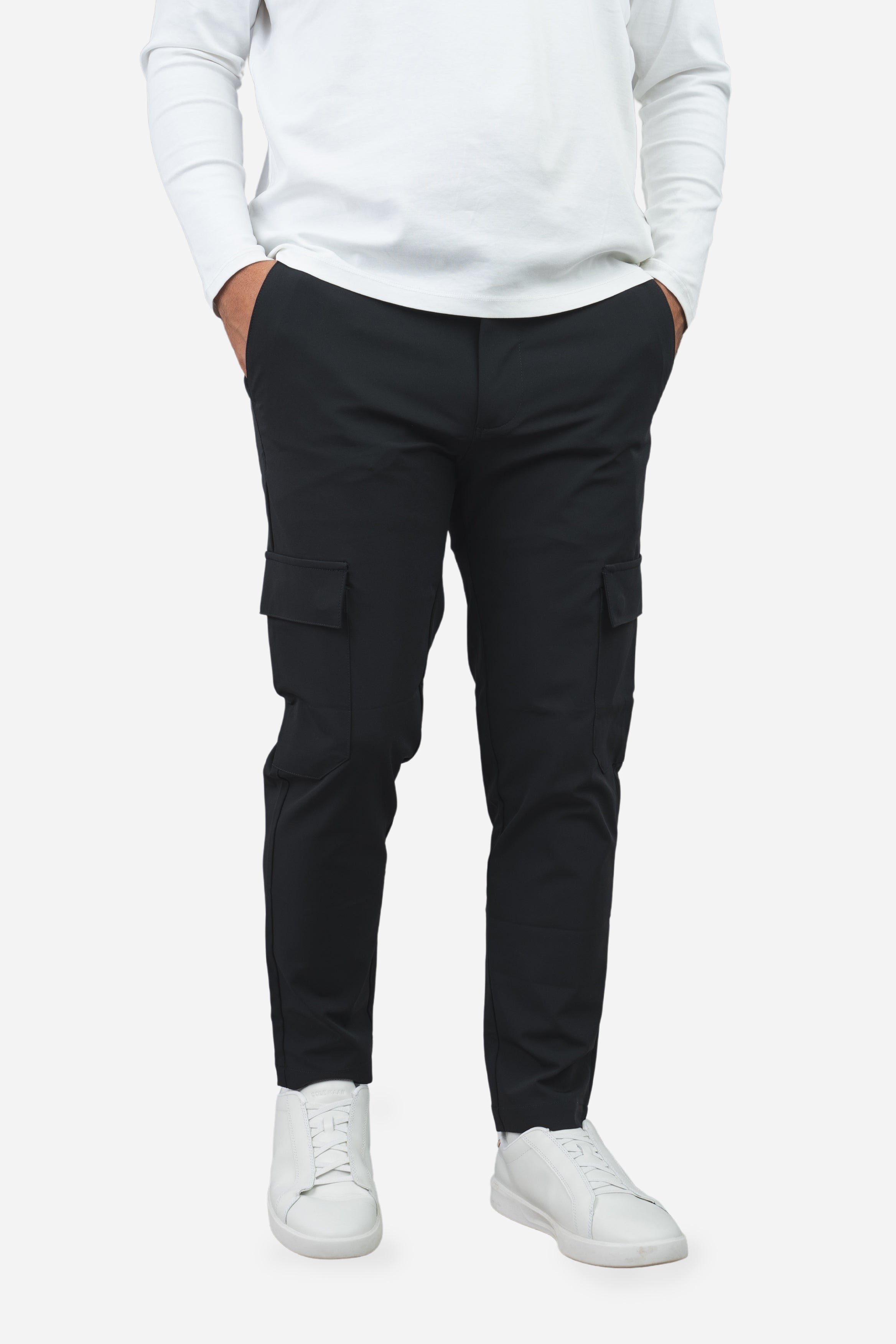 Tech Cargo Pants Black