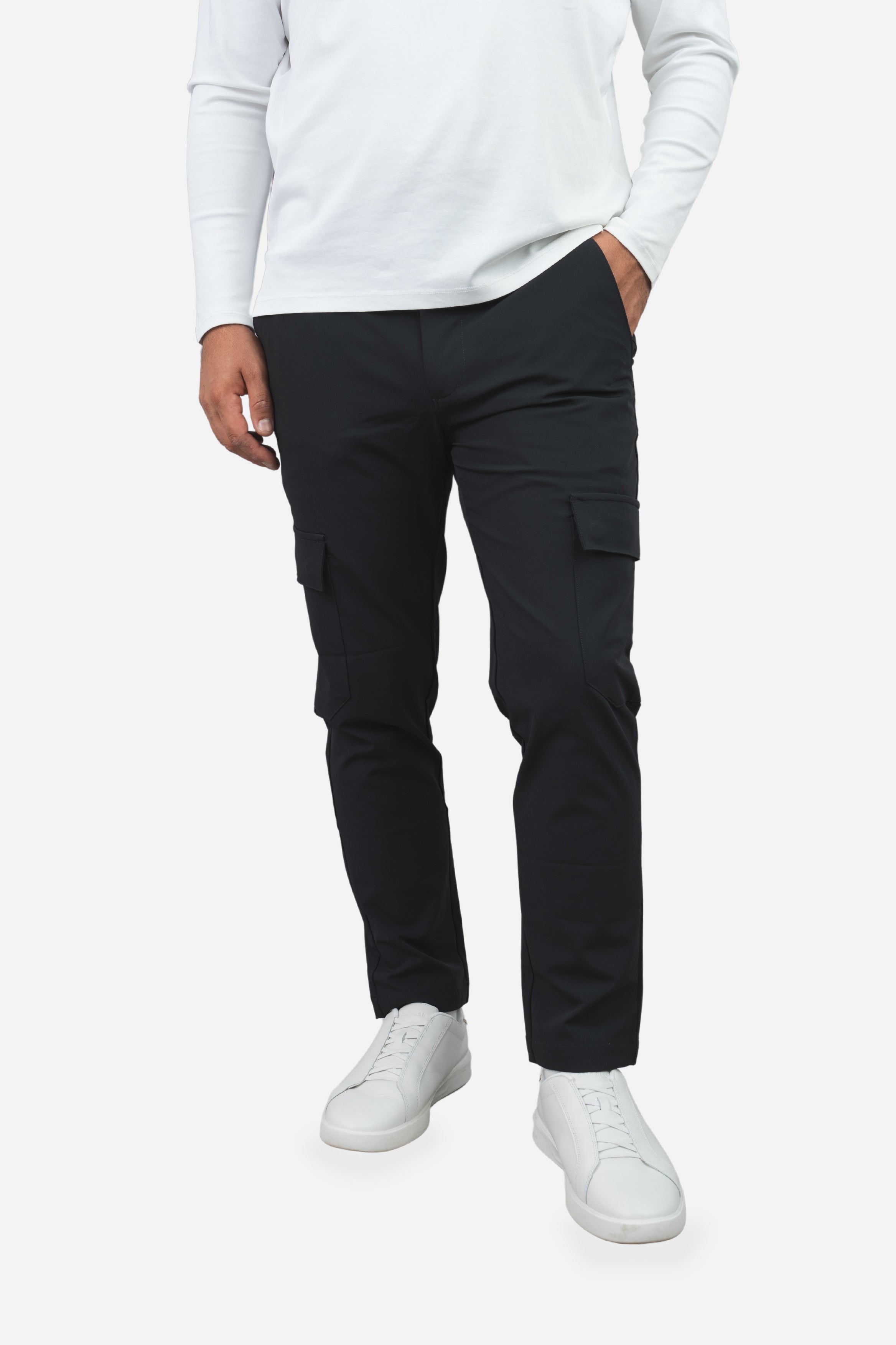 Tech Cargo Pants Black