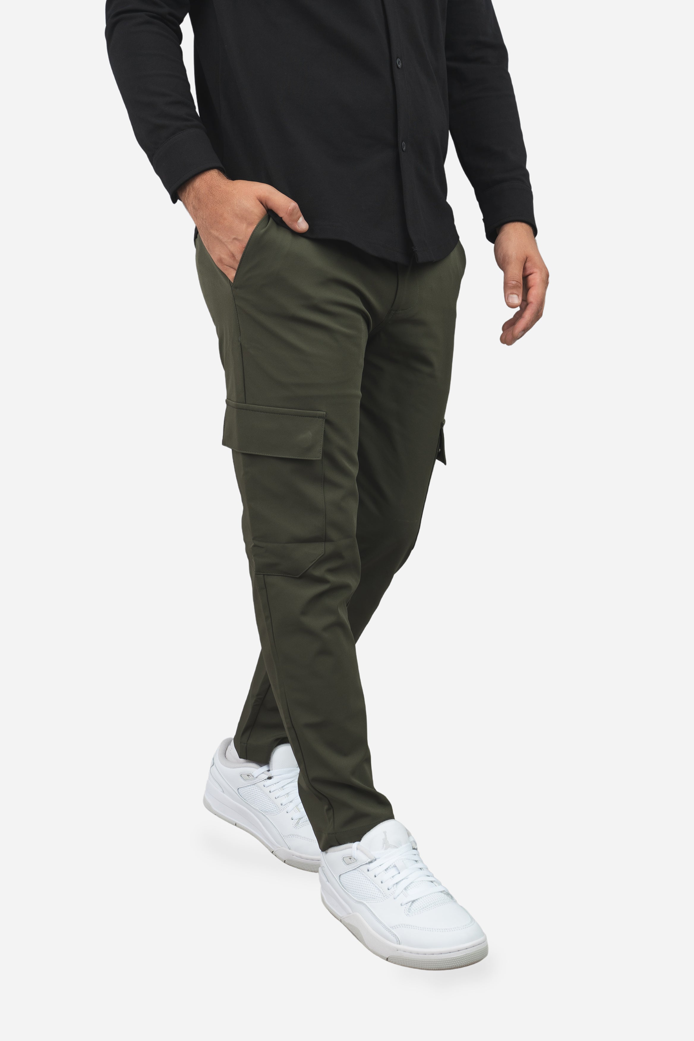 Tech Cargo Pants Loden
