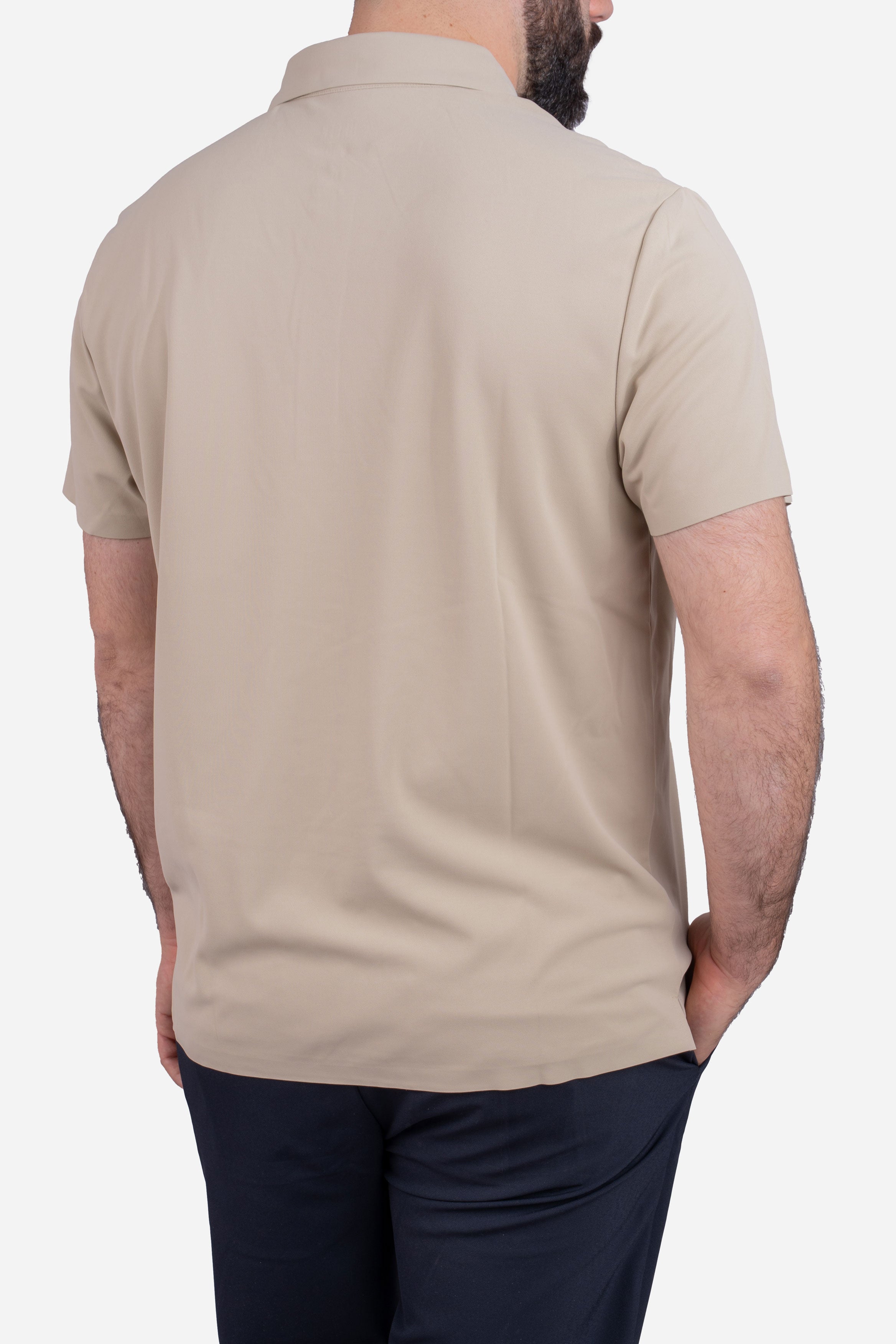 Tech Polo Tan