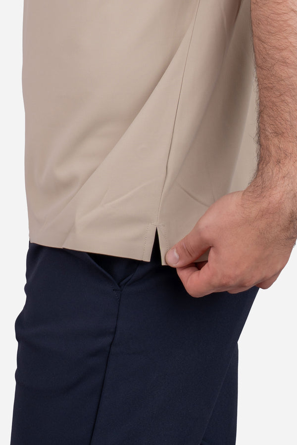 Tech Polo Tan