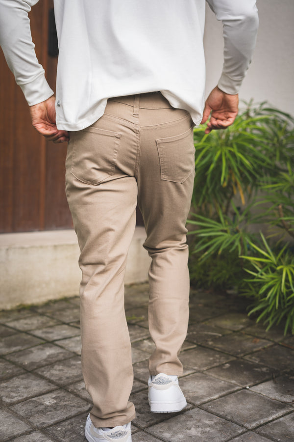 Garment Dyed Stretch Jeans Fossil