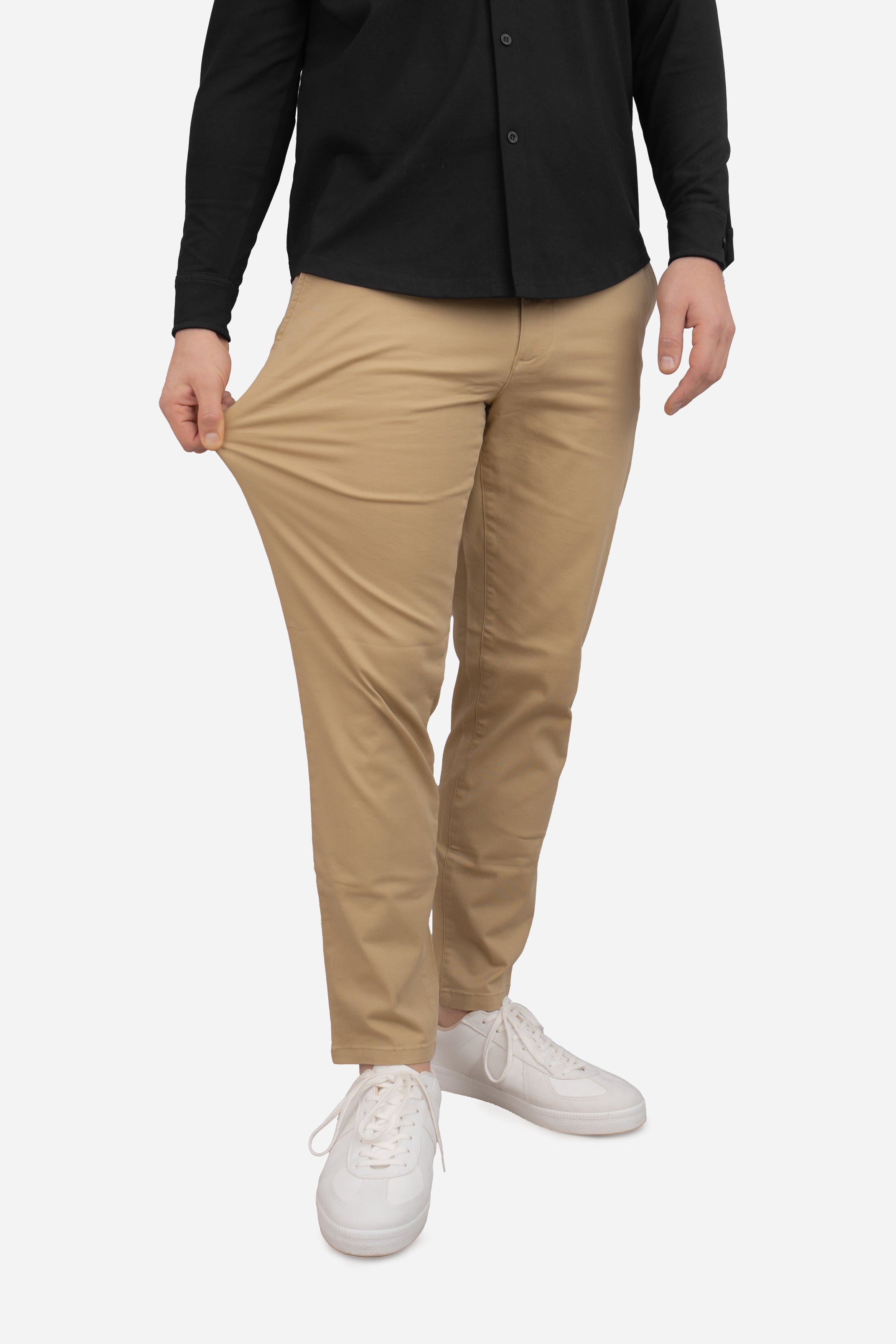 Extra Stretch Chino | Tan | Under 510