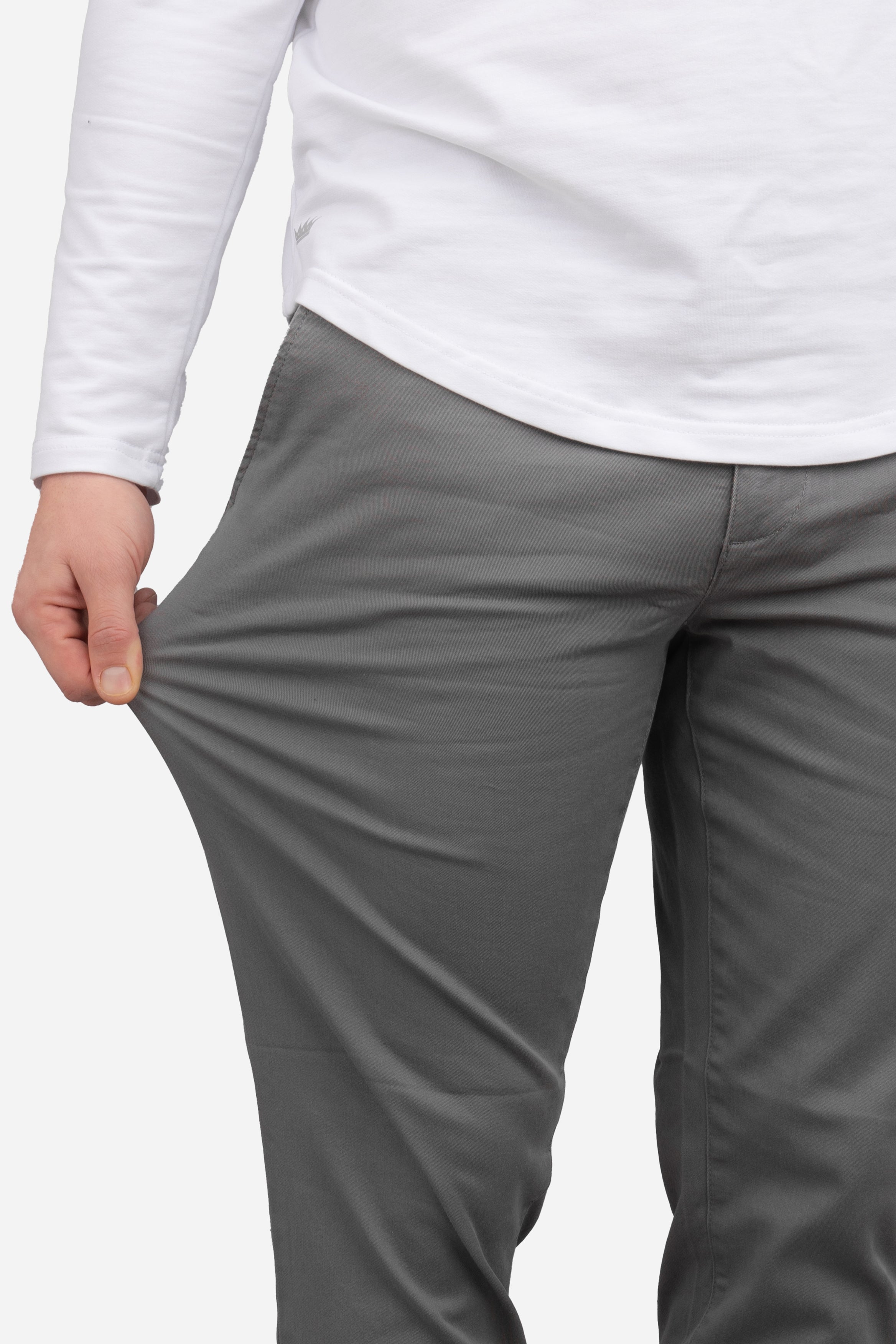 Extra Stretch Chino | Gray | Under 510