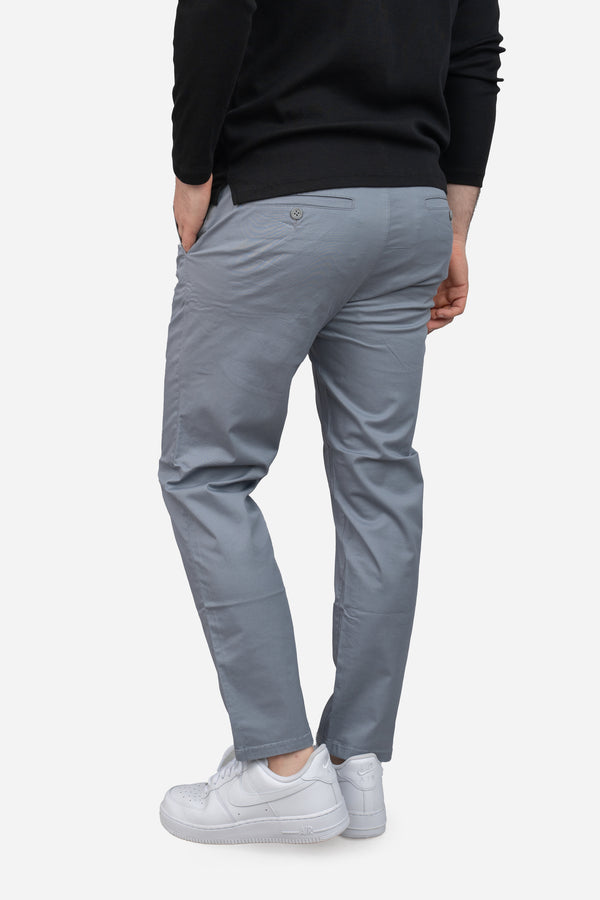 Lightweight Stretch Chino Dolphin Gray