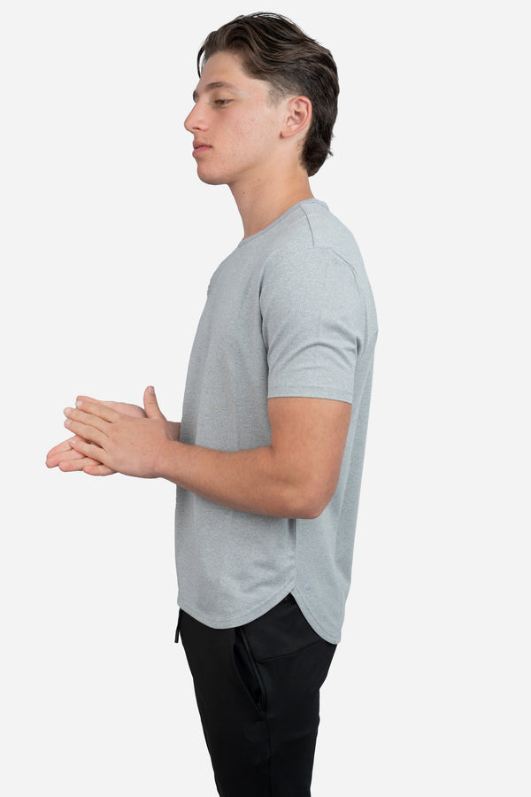 Running T-Shirt Light Gray