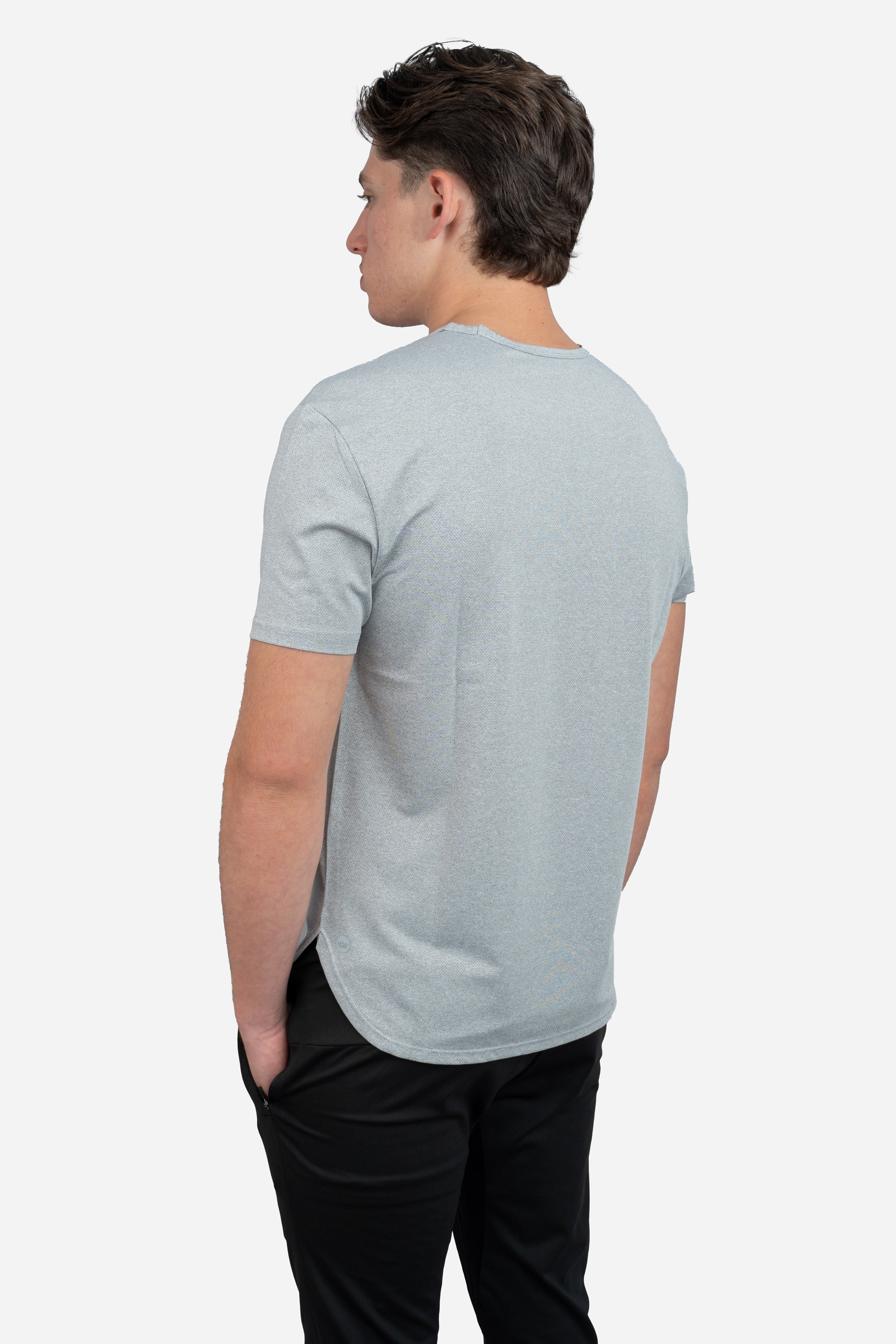 Running T-Shirt Light Gray