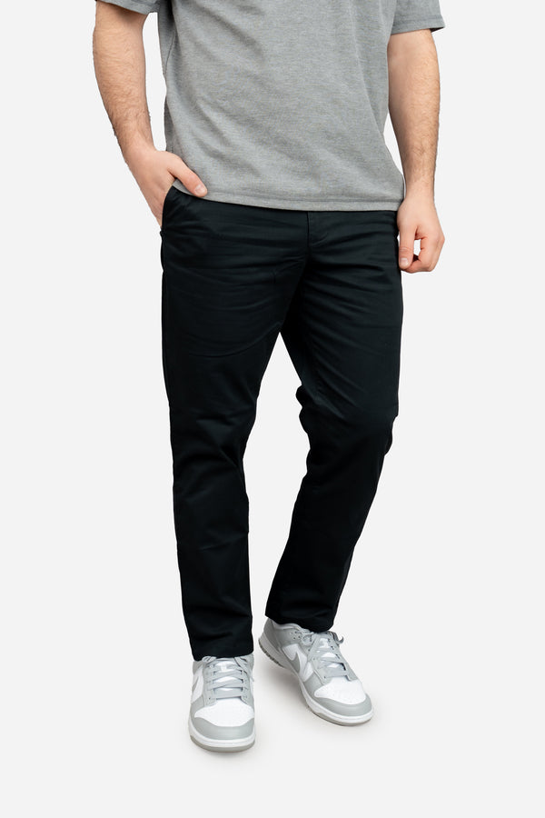 Straight Fit Core Stretch Chino Black