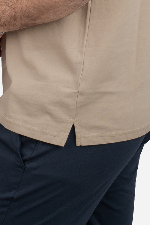 Core T-Shirt Regular Fit Taupe