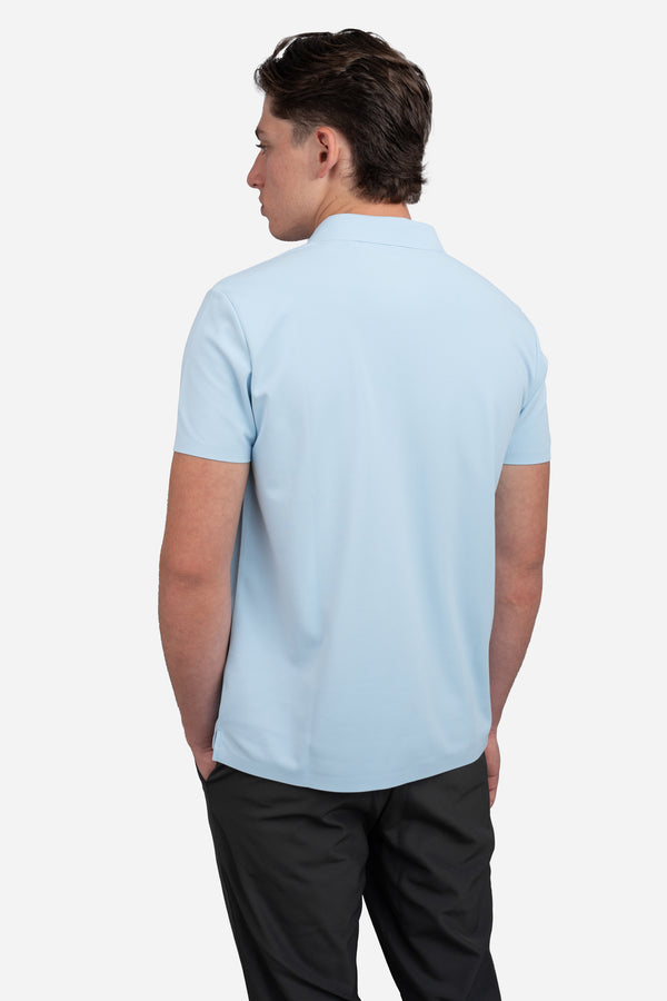 Tech Polo Sky Blue