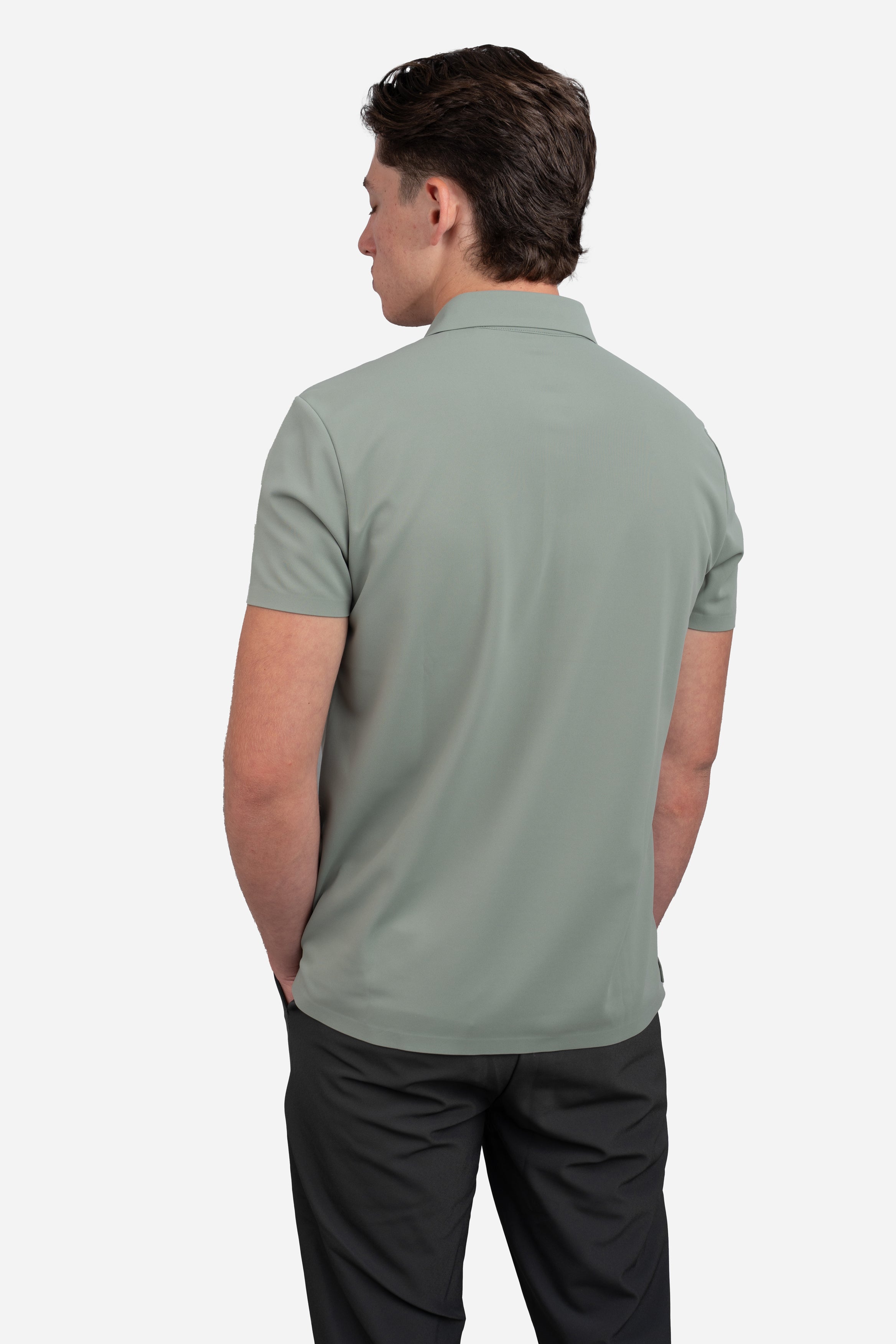 Tech Polo Green Tea