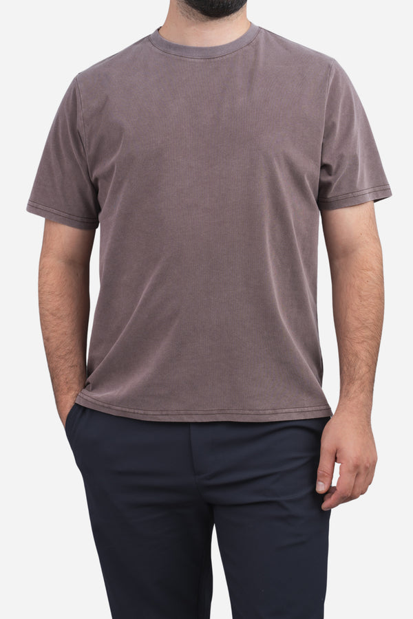 Vintage Wash T Shirt Clay