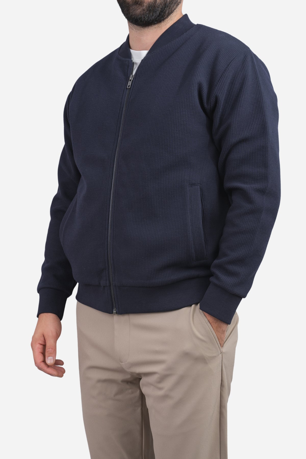 Waffle Bomber Navy