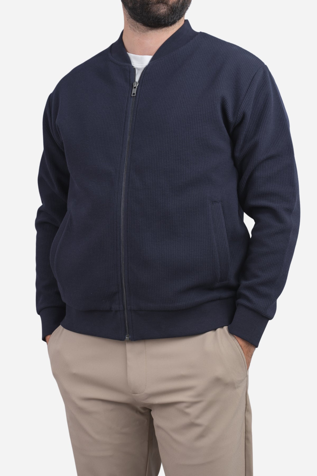 Waffle Bomber Navy