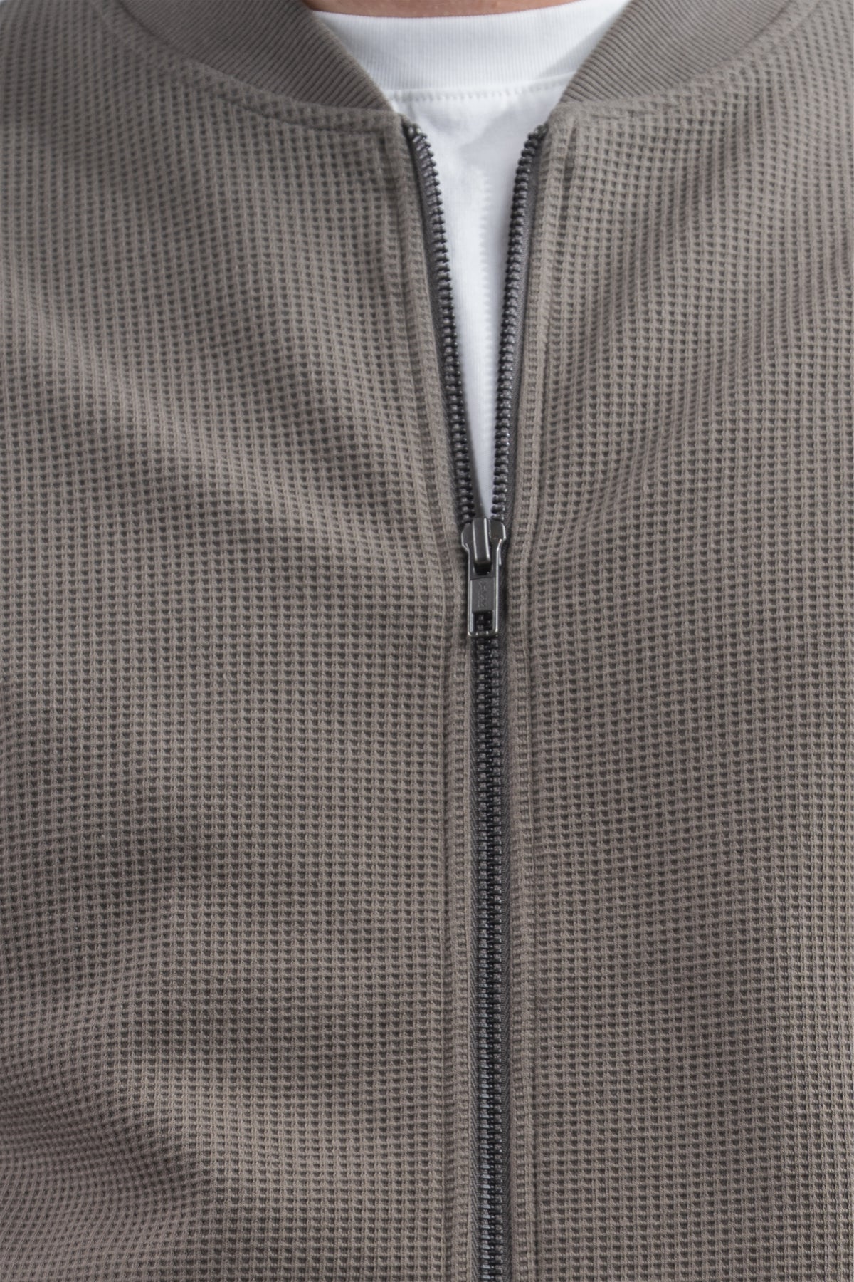 Waffle Bomber Taupe