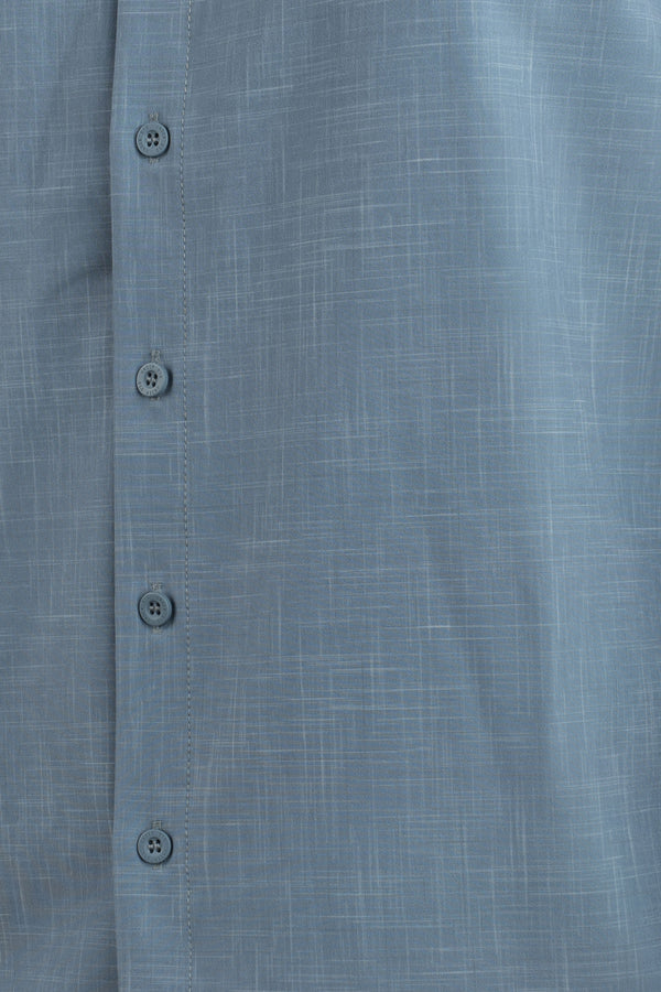 Warp Stretch Button Down Shirt Slate