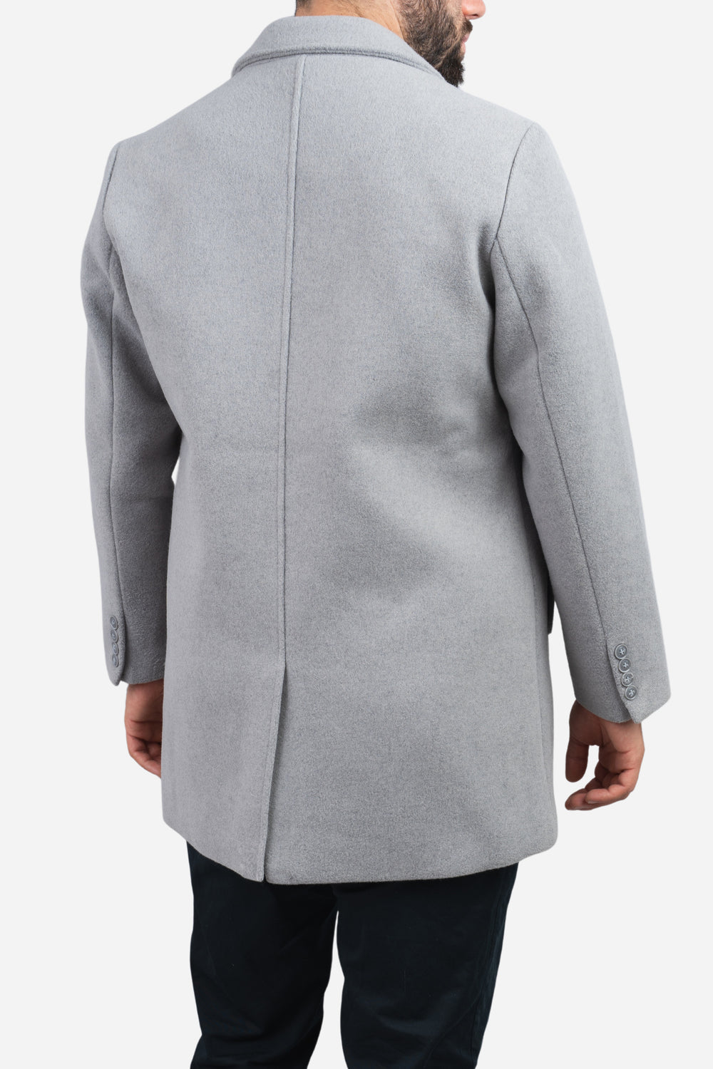 Wool Overcoat | Gray | Under 510