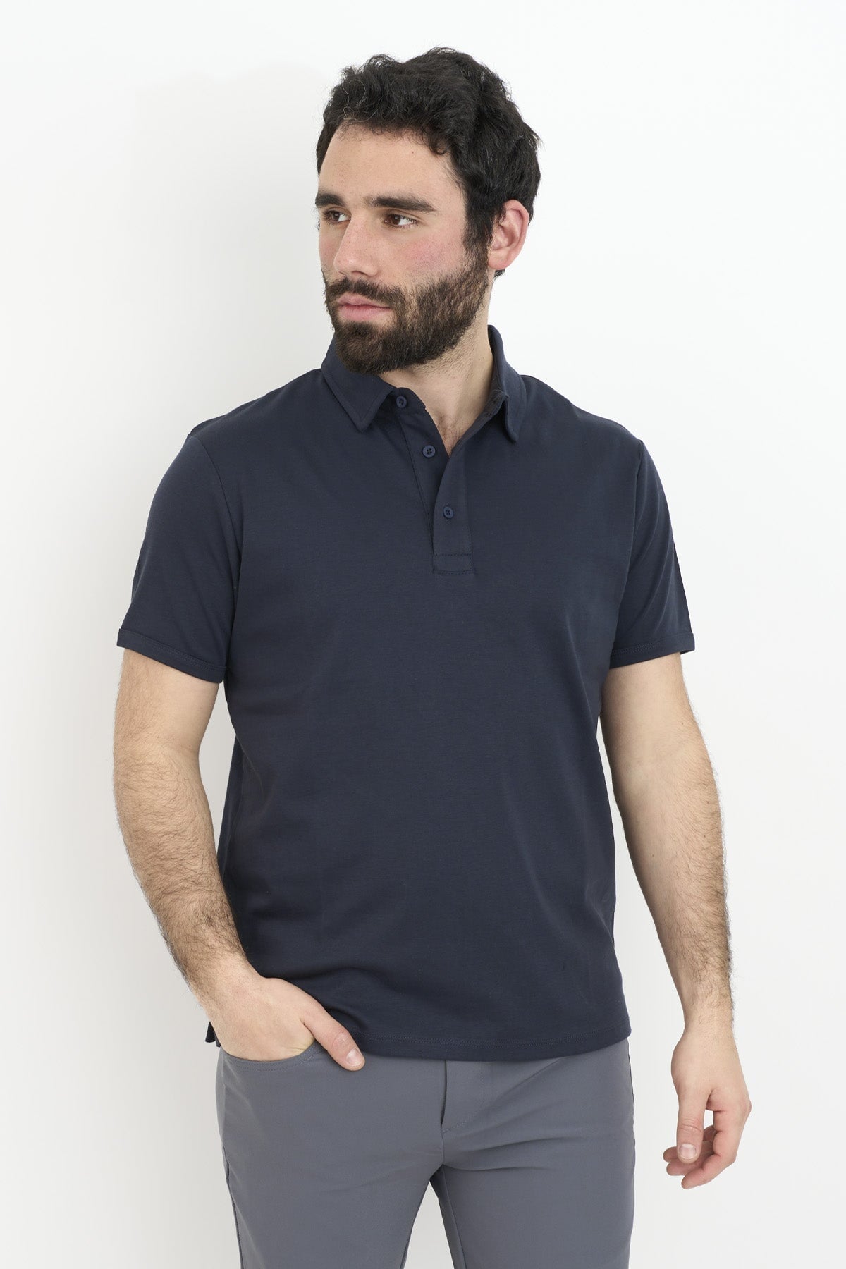 Pima Cool Touch Polo | Navy | Under 510