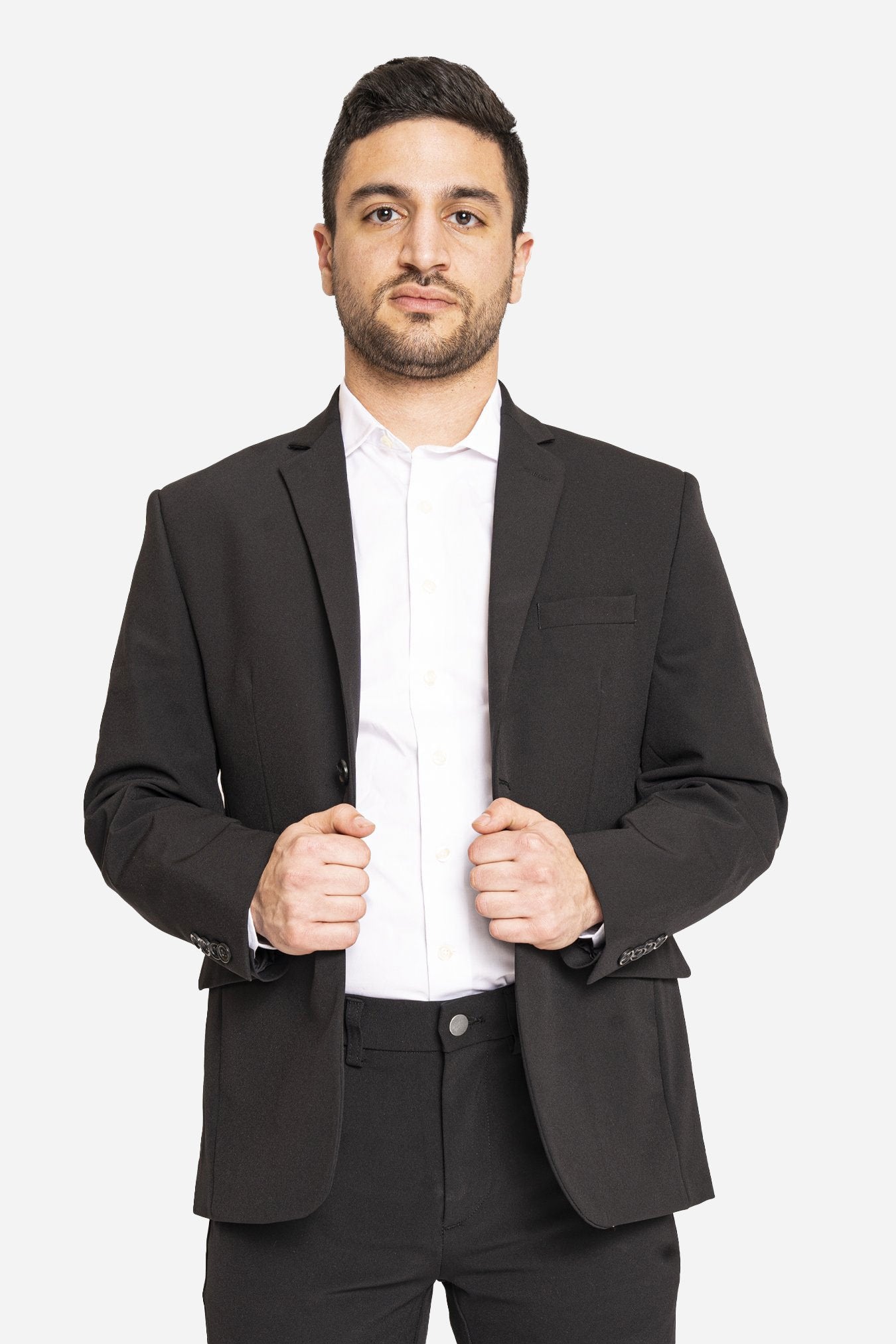 Super Stretch Suit Jacket Black