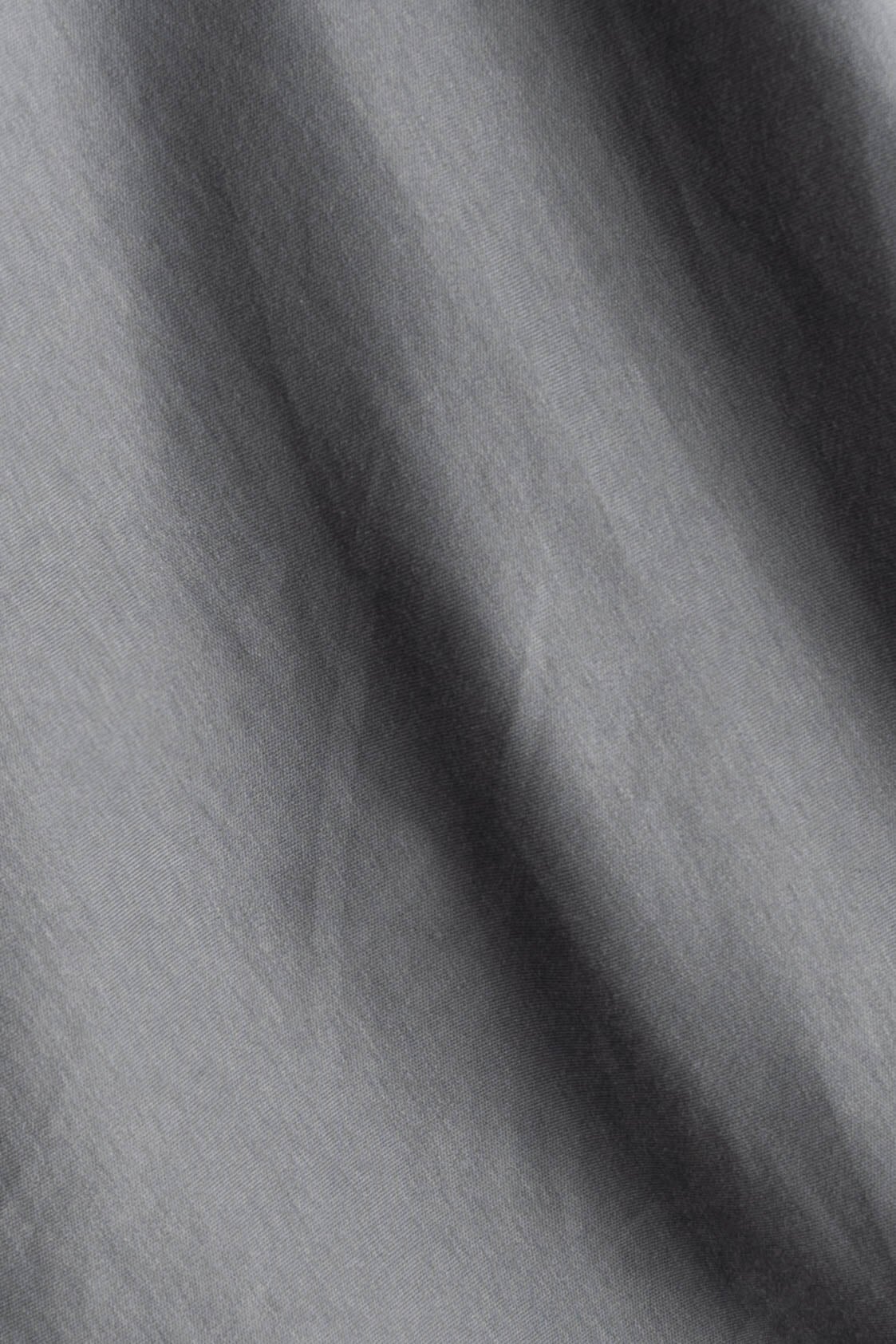 Pima Cool Touch Long Sleeve Henley T-Shirt Gray